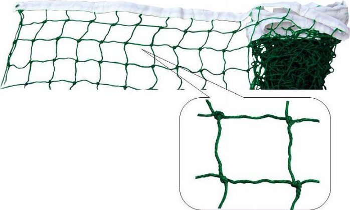 Netex Siatka do badmintona Netex biała