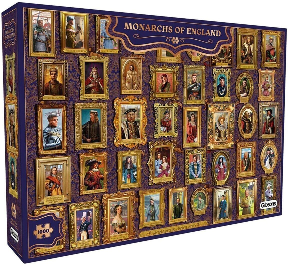 Puzzle 1000 Władcy Anglii