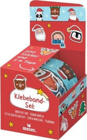 Moses Naklejki Na Rolce - Święta