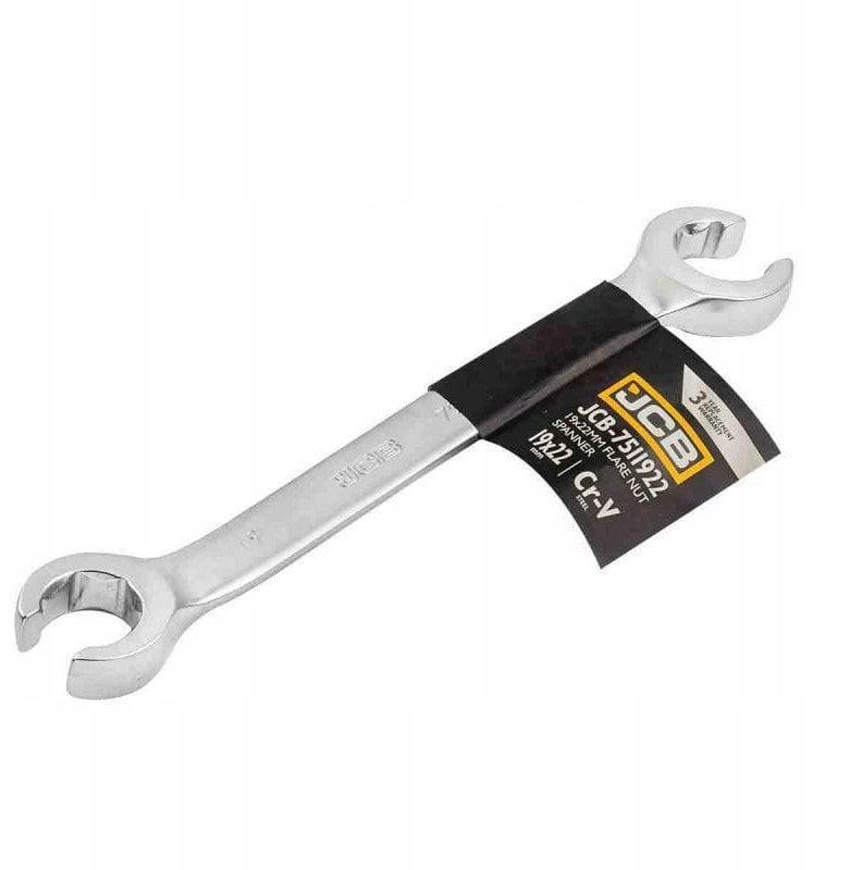JCB Klucz oczkowy rozcięty 19mm x 22mm