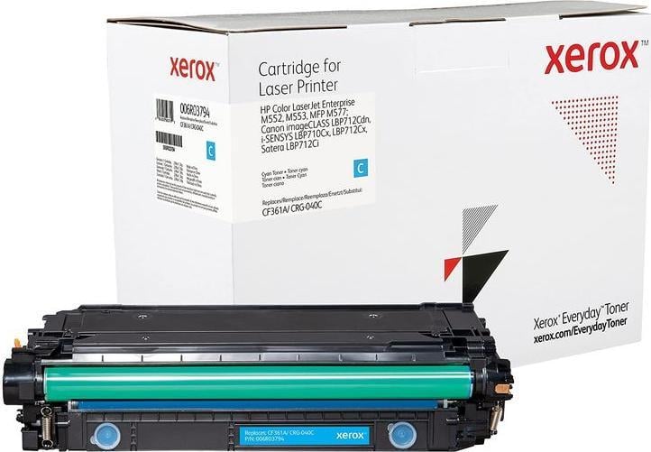 Tusz Xerox Xerox Everyday Toner Cyan (006R03794) 5k (Alternative zu: CF361A/CRG-040C) VE 1 Stück für HP Color LaserJet Enterprise M552, M553, MFP M577