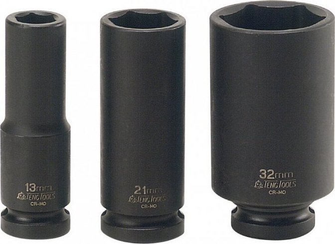 Teng Tools Nasadka maszynowa długa 1/2" 28 mm DIN Teng Tools