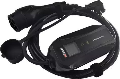 Ładowarka Hismart Elektromobilio nešiojamas įkroviklis GB/T - Schuko (220V), 6-16A, 3.5kW, 1-fazė, 5m