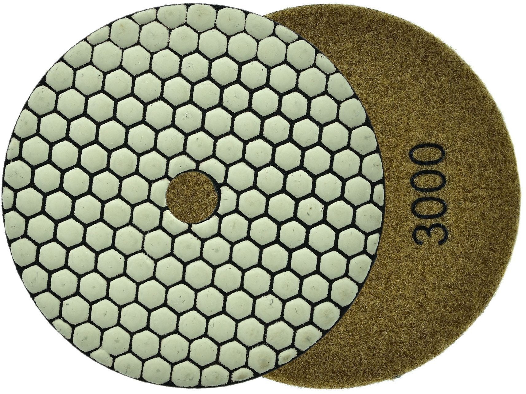 Geko Tarcza polerska do szlifowania gresu na sucho 125mm GR3000 (25/250)