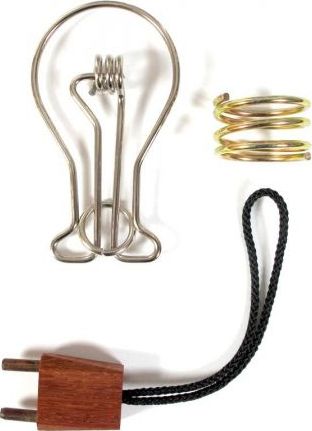 Recent Toys Metal Light Bulb - łamigłówka RT - poziom 3/5