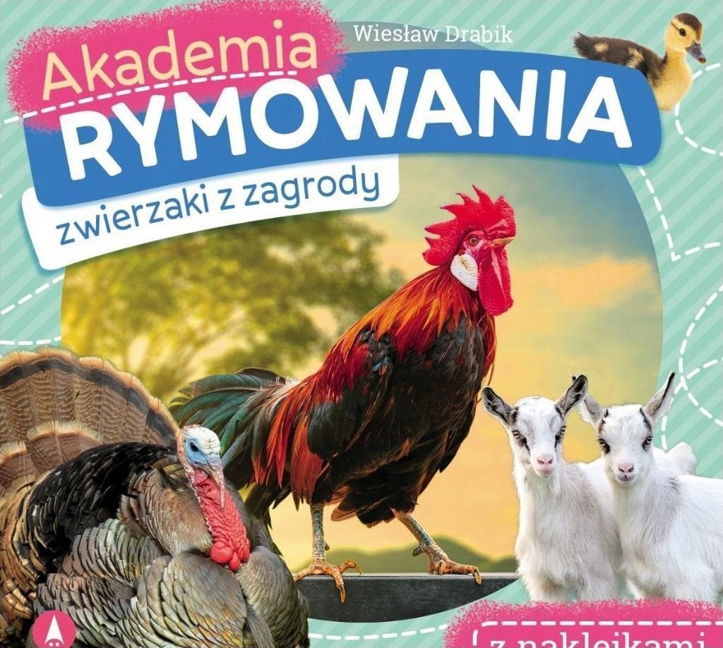 Zwierzaki z zagrody Akademia rymowania 76301