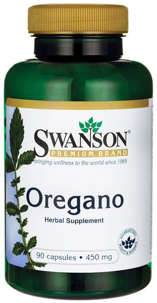 Swanson Oregano 450mg 90 kapsułek