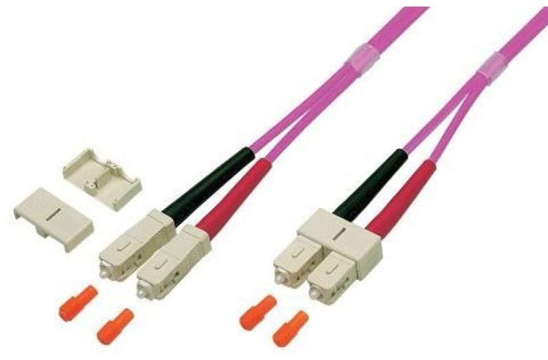 Patchcord światłowodowy OM4 50/125 MM SC-SC Duplex 3m
