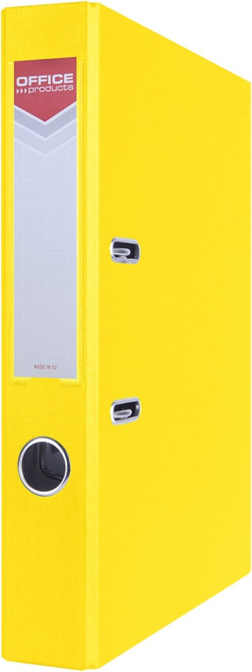 Segregator Office Products Officer dźwigniowy A5 55mm żółty (21011111-06)