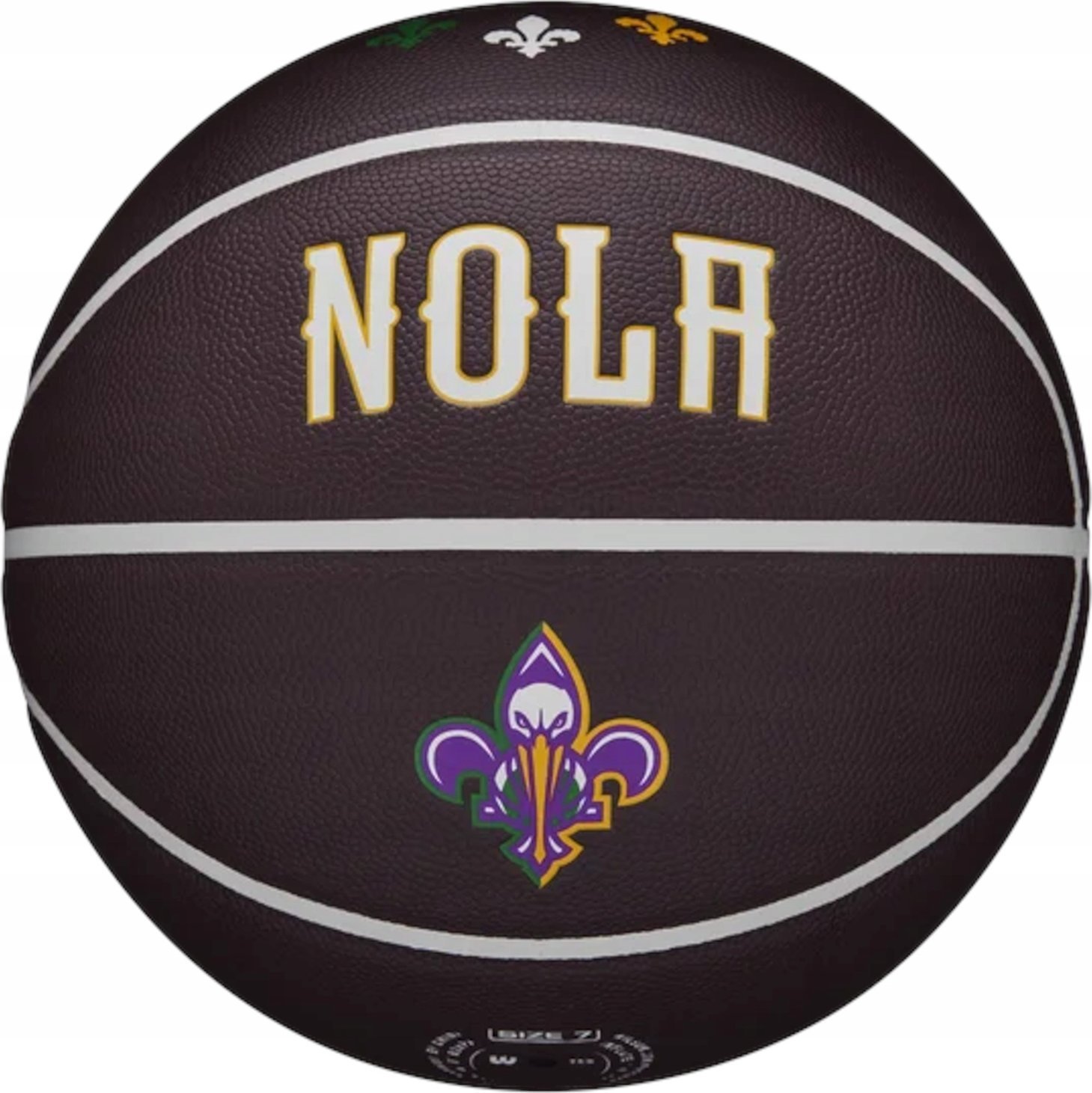 Wilson Wilson NBA Team City Collector New Orleans Pelicans Ball WZ4016419ID Brązowe 7