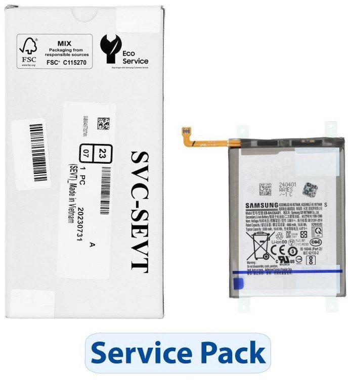 ServicePack Bateria EB-BA536ABY do SAMSUNG A33 5G A336B GH82-28146A