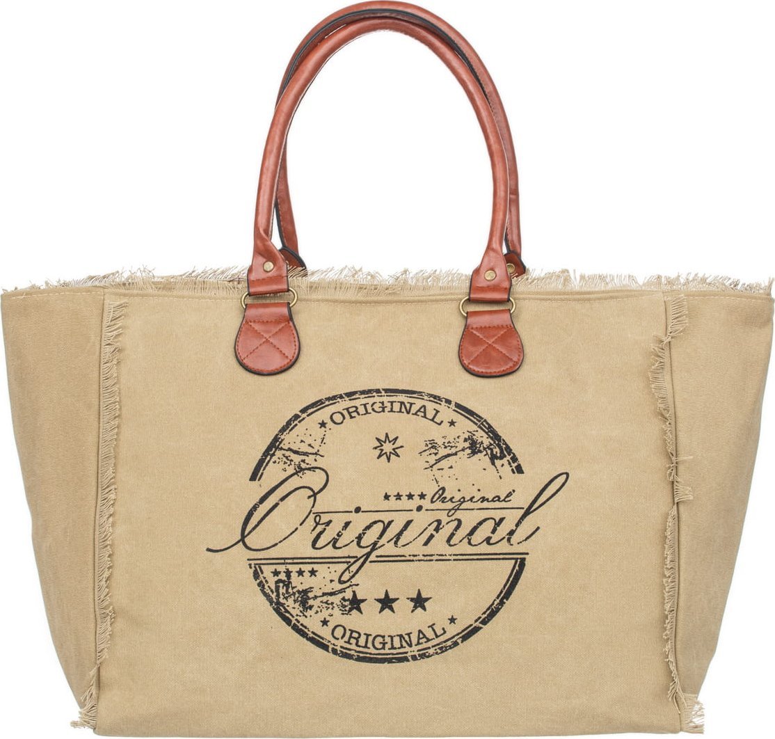 Vivi Paris Torba Weekendowa Plażowa Shopperka Vivi Paris Khaki