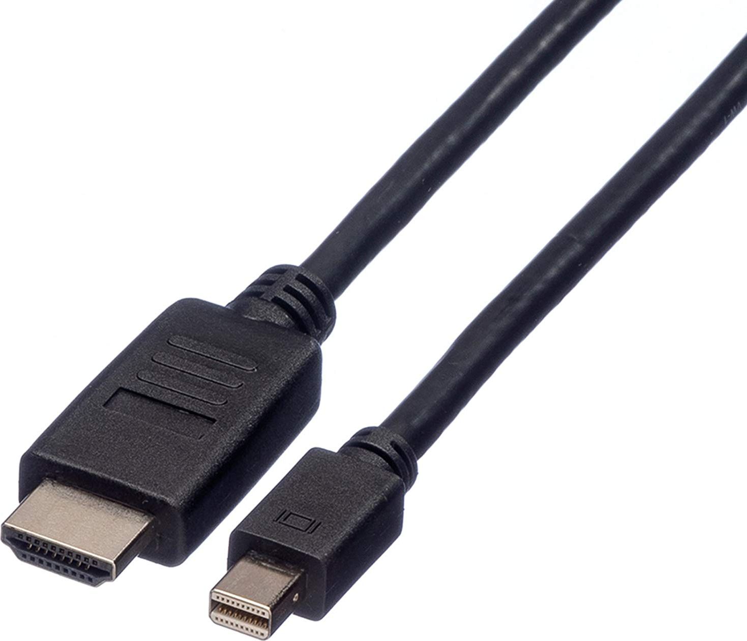 Kabel Roline DisplayPort Mini - HDMI 1m czarny (11.04.5790)