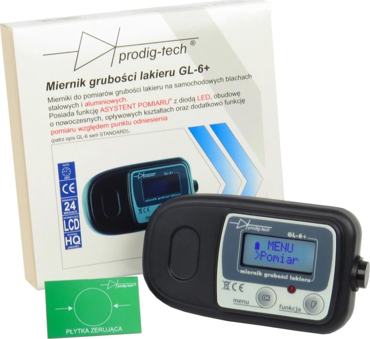 Prodig-tech Samochodowy miernik grubości lakieru GL-6+ Prodig-Tech