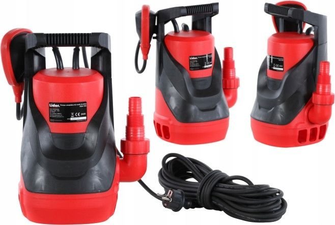 Lider LIDER FBW900 POMPA ZANURZENIOWA ZATAPIALNA DO WODY BRUDNEJ CZYSTEJ OGRODOWA 900W 14000 l/h - OFICJALNY DYSTRYBUTOR - AUTORYZOWANY DEALER LIDER