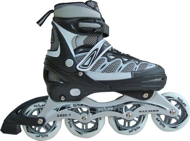 Rolki Spartan Easy Liner rekreacyjne regulowane szare r. 31-34