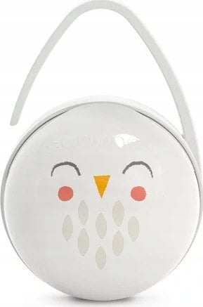 307761-PODWÓJNE ETUI NA SMOCZKI/PREMIUM/SOWA BEŻOWA/BONHOMIA