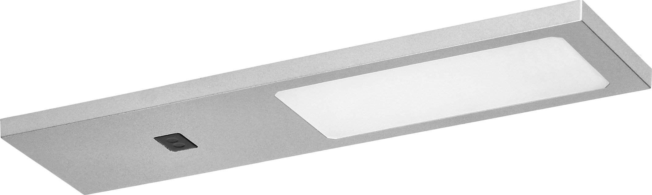 Orno PLANA lampka podszafkowa LED 4W, 240lm, 4000K, z włącznikiem bezdotykowym, szara