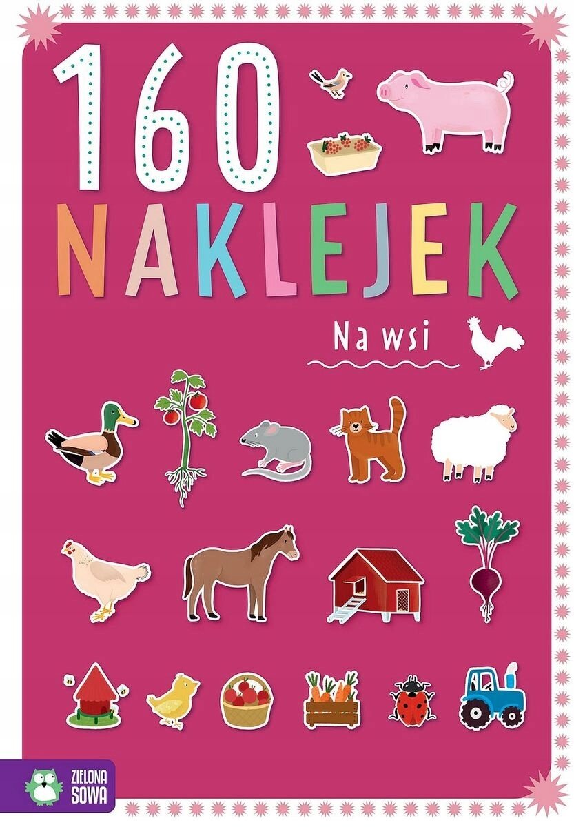 160 naklejek. Na wsi