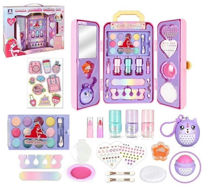 ND32_B50F5 B50F5 ZESTAW DO MAKIJAŻU PAZNOCKI KUFEREK