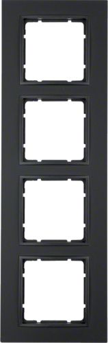 Berker Ramka poczwórna B.7 antracyt mat (10146626)