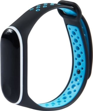 Xiaomi Opaska Mi Band 4 / 3 Dots Czarno-niebieska