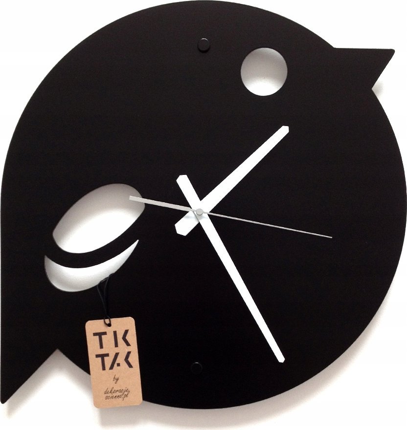 Decolicious Zegar na ścianę GRUBY BOB
