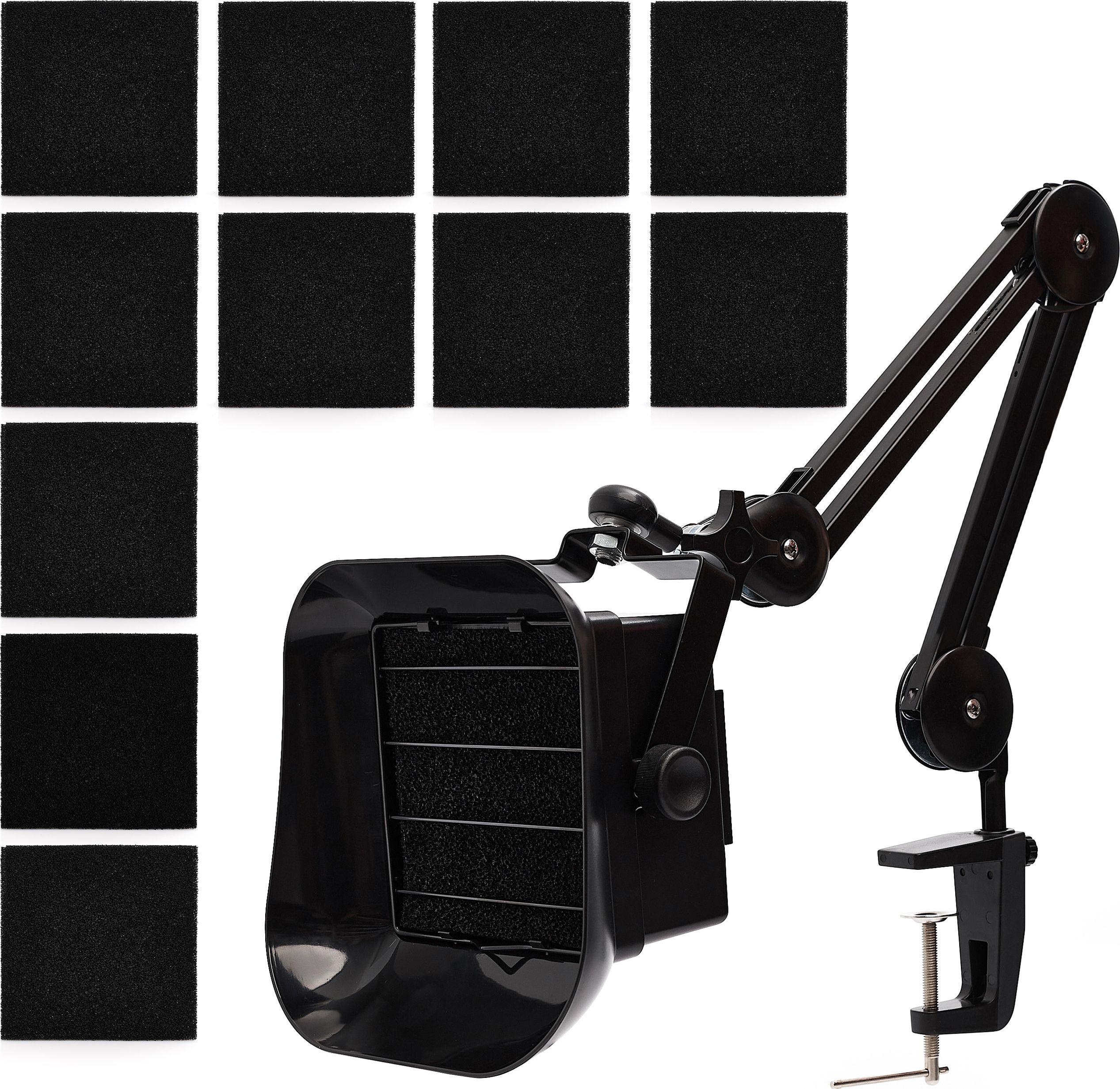 Techrebal POCHŁANIACZ OPARÓW NA RAMIENIU ZD-153A 13 FILTRÓW!