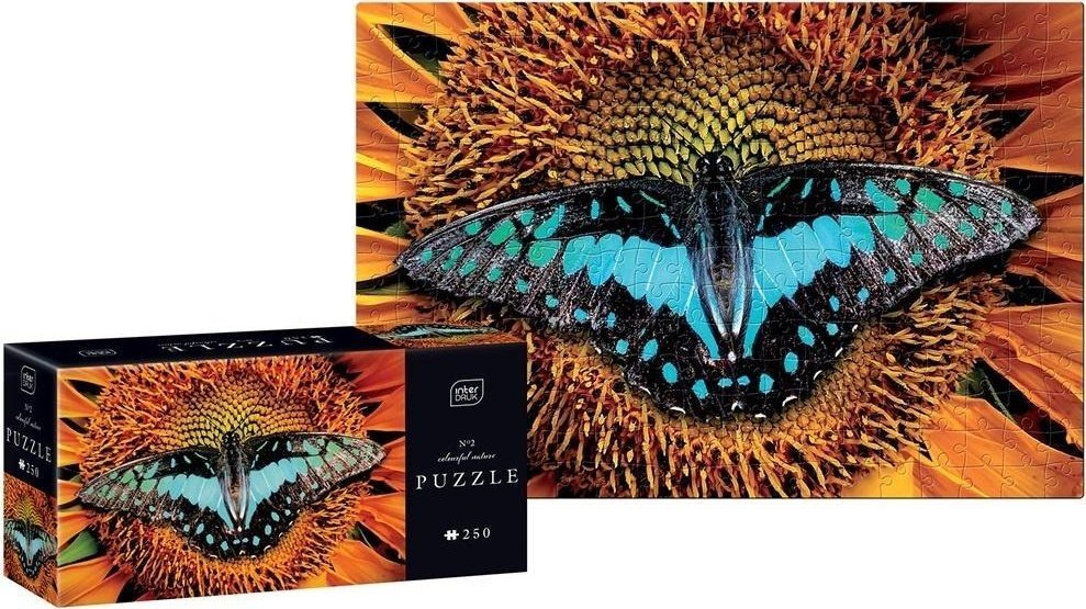 Puzzle 250 Colourful Nature 2 Butterfly
