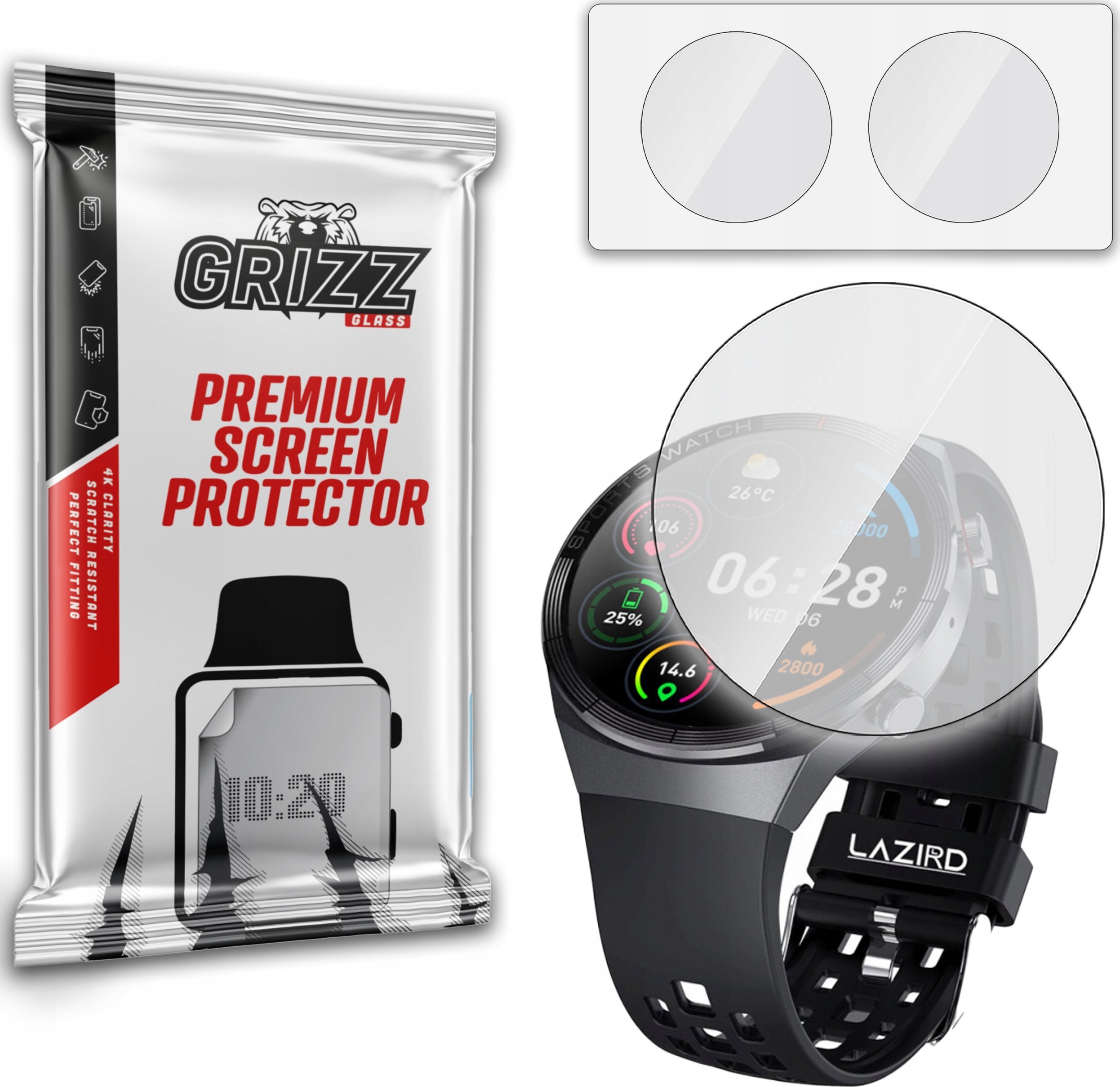 GrizzGlass Szkło hybrydowe Grizz Lazird Classic 2022