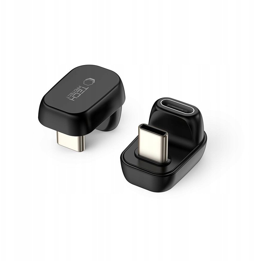 TECH-PROTECT ULTRABOOST AA04 ANGLE ADAPTER TYPE-C BLACK