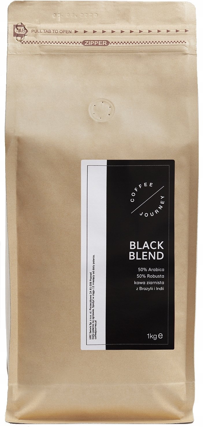 Kawa ziarnista Coffee Journey Black Blend 1 kg