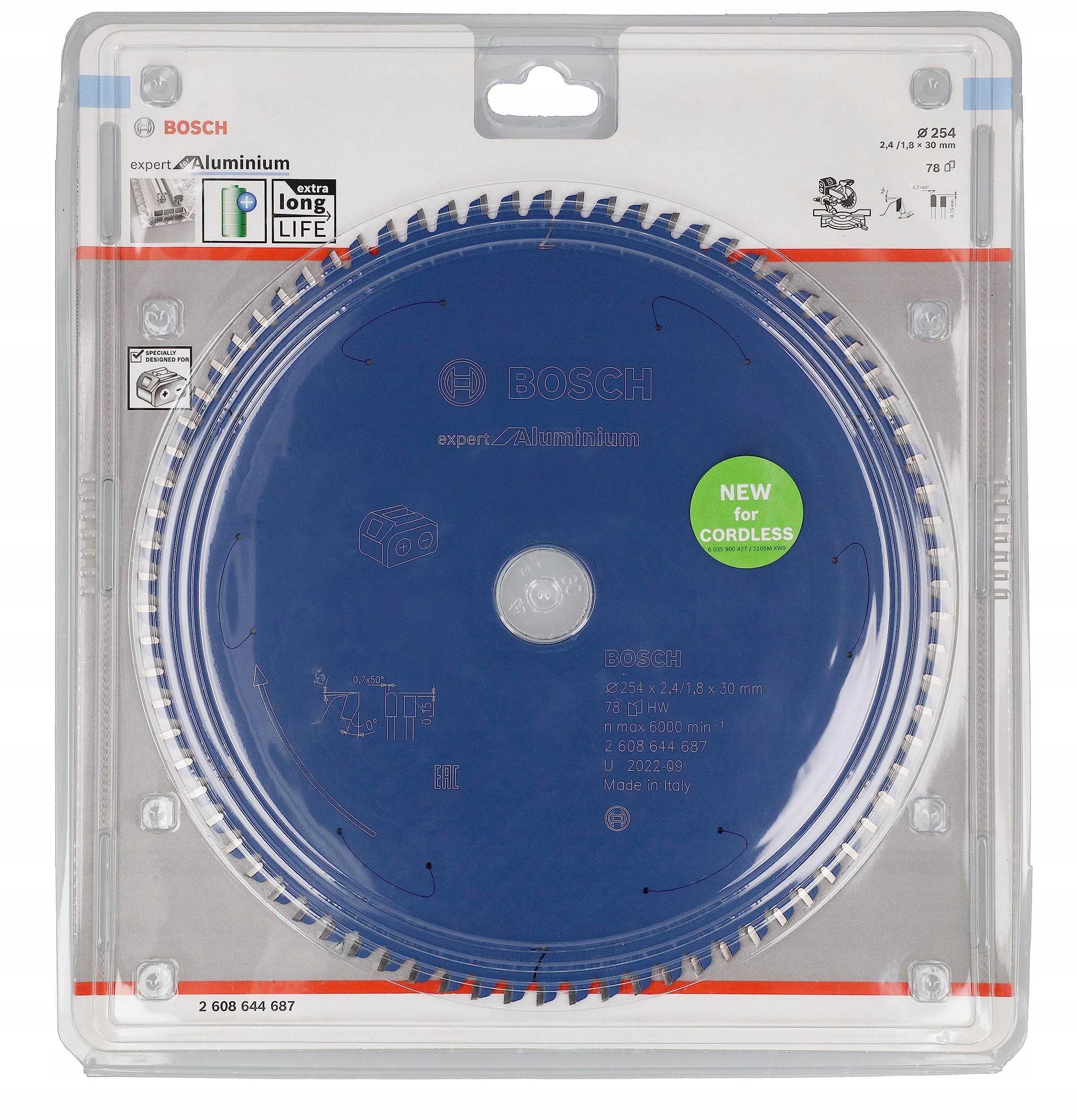 TARCZA PILARSKA EX AL B 254x30x78