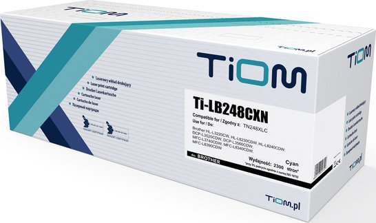 Toner Tiom Toner Tiom do Brother 248CXN | TN248XLC | 2300 str. | cyan