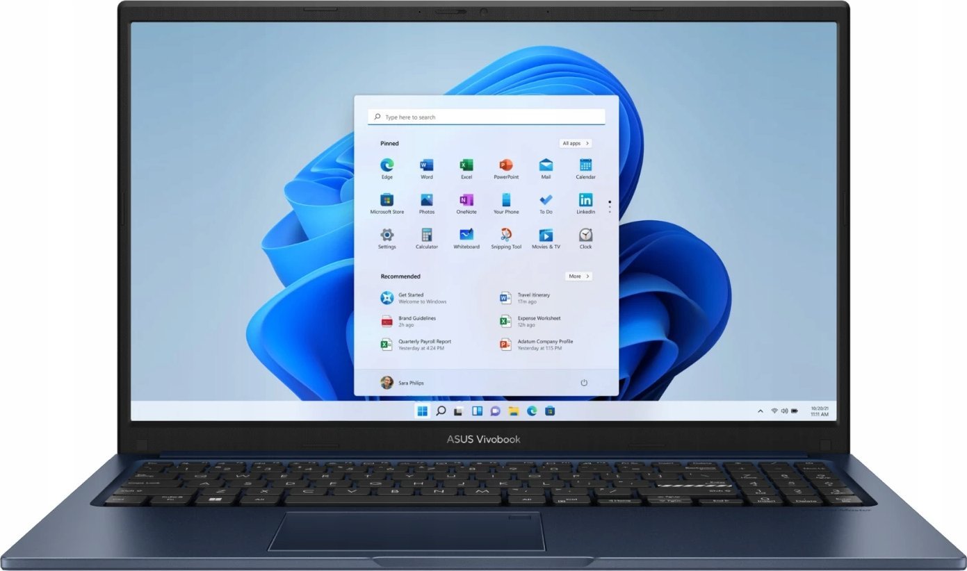 Laptop Asus ASUS Vivobook 15 A1504VA-BQ905W - i5-1335U | 15,6" | 16GB | 512GB | Win11H | Niebieski