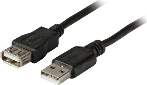 Kabel USB EFB USB-A - USB-A 3 m Czarny (K5248.3V2)