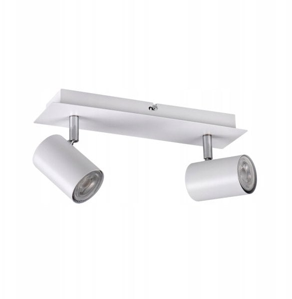 Oprawa ścienno-sufitowa GU10 2x max 10W EVALO EL-2I W-SR biały 35692