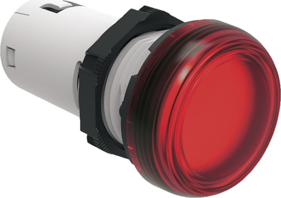 Lovato Electric Lampka sygnalizacyjna LED jednoczęściowa czerwona 230V AC LPMLM4 - LPMLM4