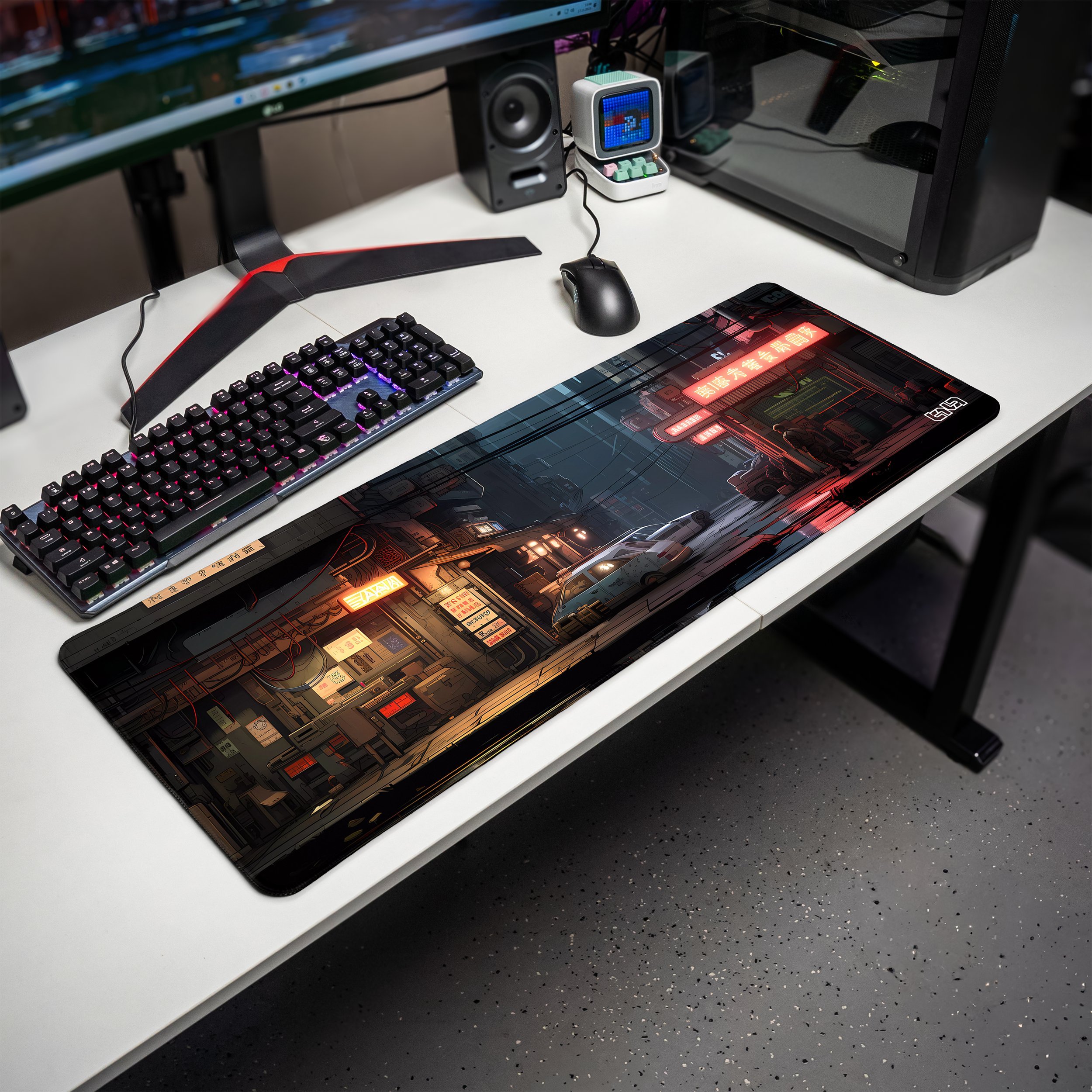 Podkładka Tilt PODKŁADKA POD KLAWIATURĘ Mroczne Zakątki 80x30 TILT Wytrzymała XL XXL