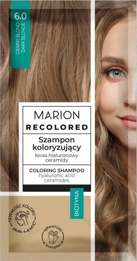 Marion Marion Recolored szampon koloryzujący 6.0 Ciemny Blond 35ml
