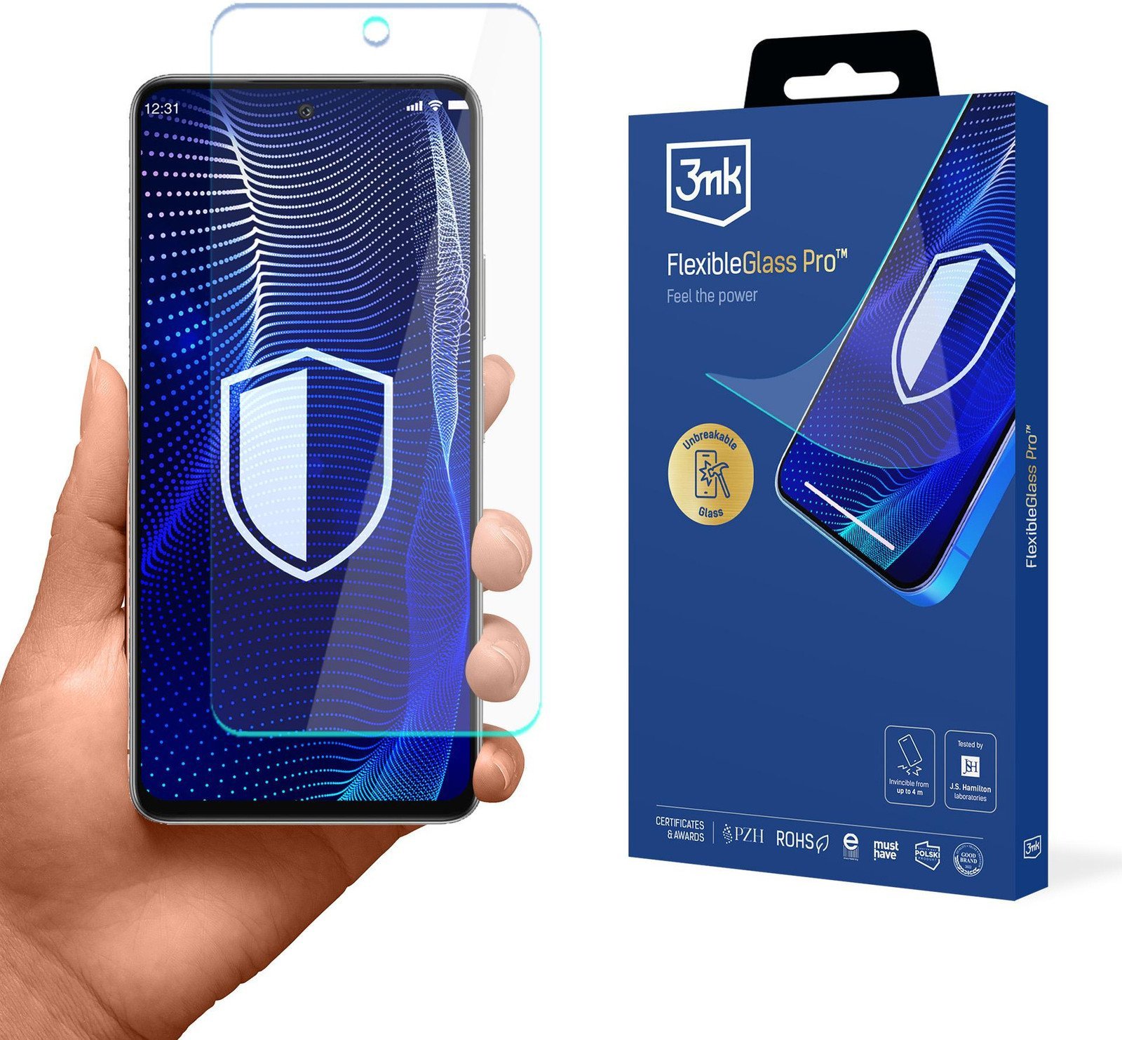 Infinix Hot 50 4G - 3mk FlexibleGlass Pro