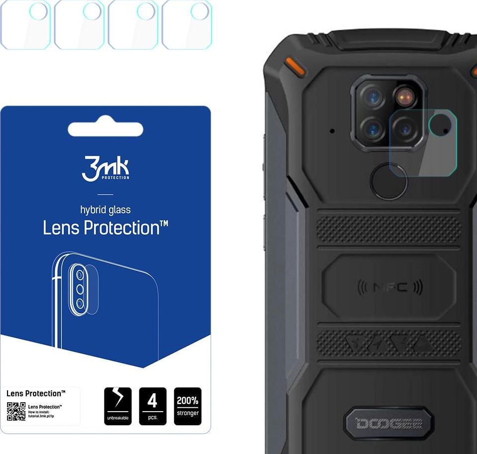 3MK Doogee S68 Pro - 3mk Lens Protection