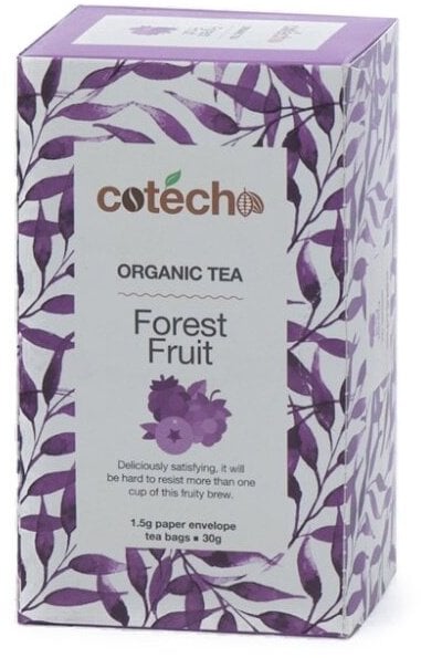Cotecho Herbata czarna Organic Black Tea Forest Fruit 20 saszetek