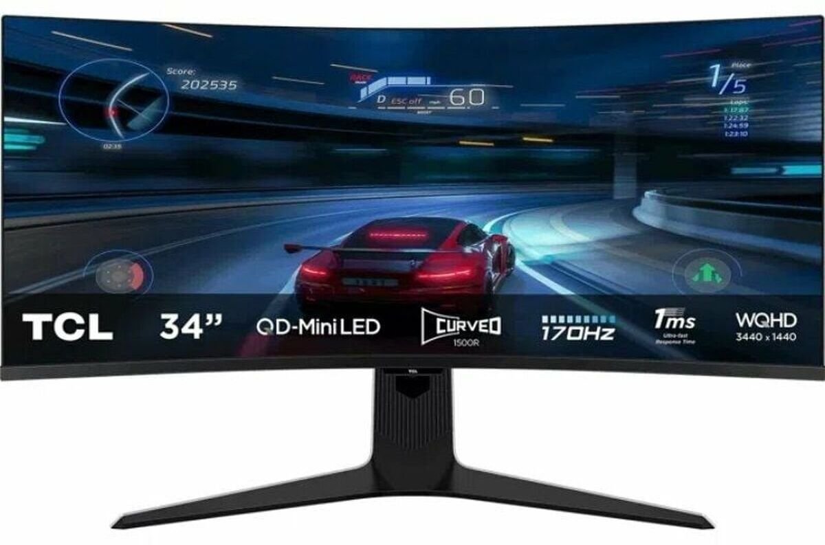 Monitor TCL Monitor 34R83Q LCD 37"