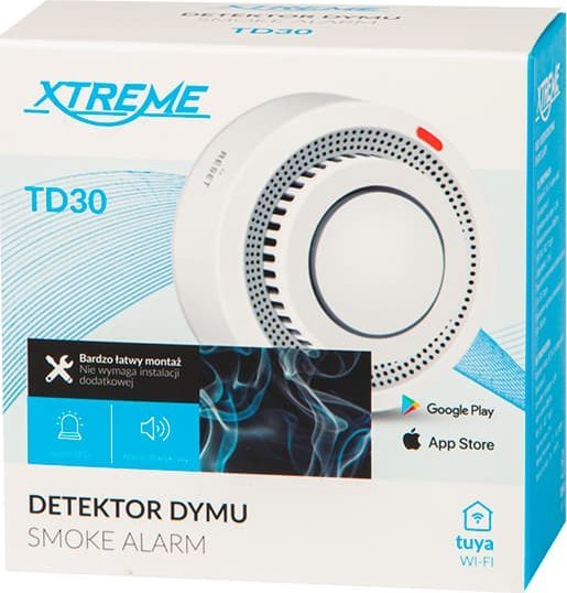 Blow 50-642# Detektor czujnik dymu td30 2xaaa wifi