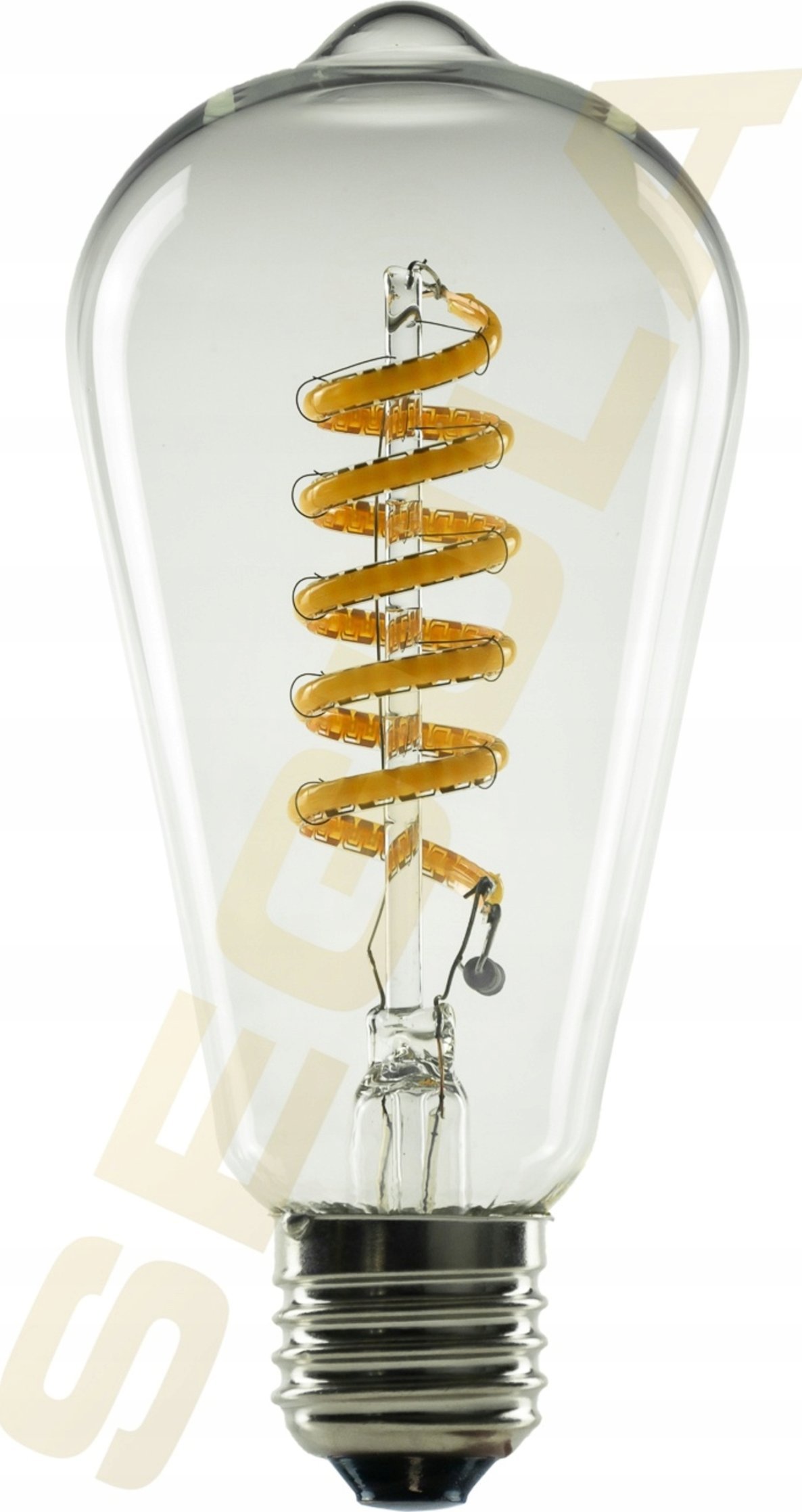 Segula Segula LED Rustika Curved Spirale Ambient klar E27 6,2W