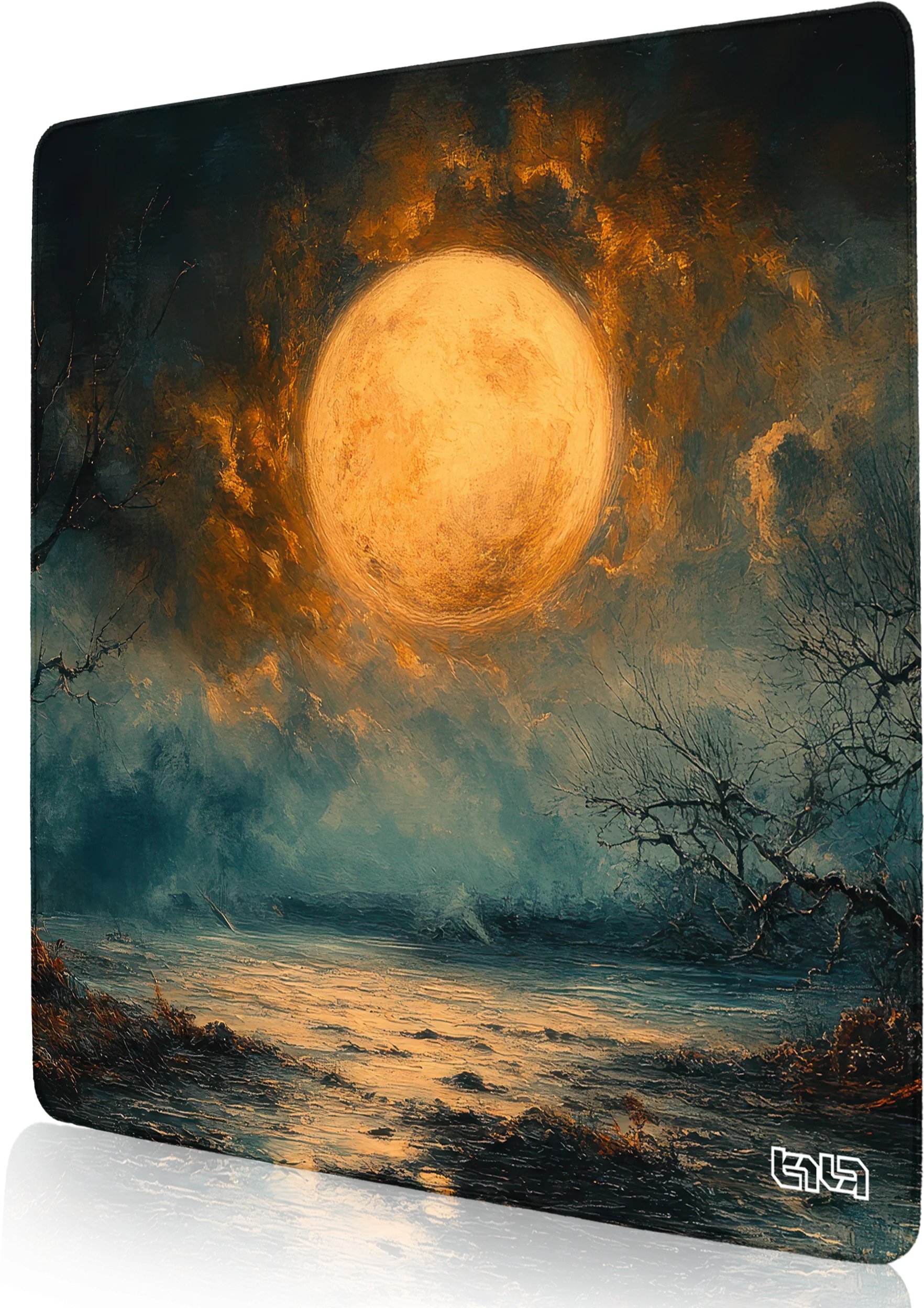 PODKŁADKA POD MYSZKĘ XXL Lunar Abyss 50x50 TILT Na biurko Duża