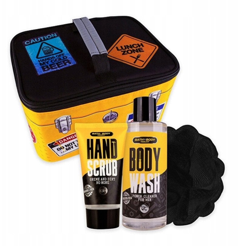 Accentra Bath and Body Toolkit kūno priežiūros rinkinys termo maišelyje Vyrams