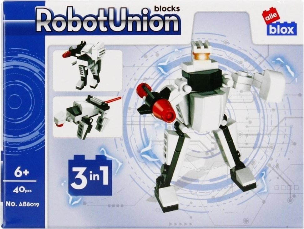 ALLEBLOX Klocki konstrukcyjne Robot 40 elementów ALLEBLOX
