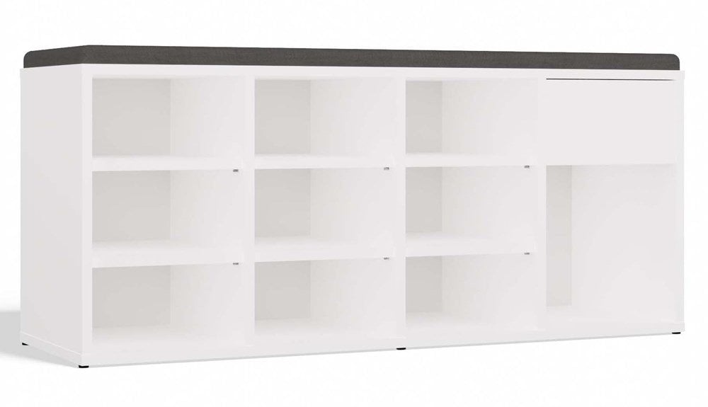 Szafka na obuwie otwarta TALLIN BIAŁY